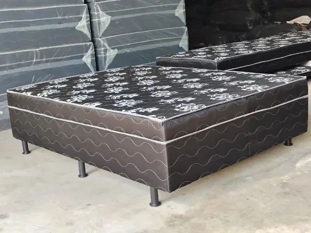 Cama box casal ortopédica nova