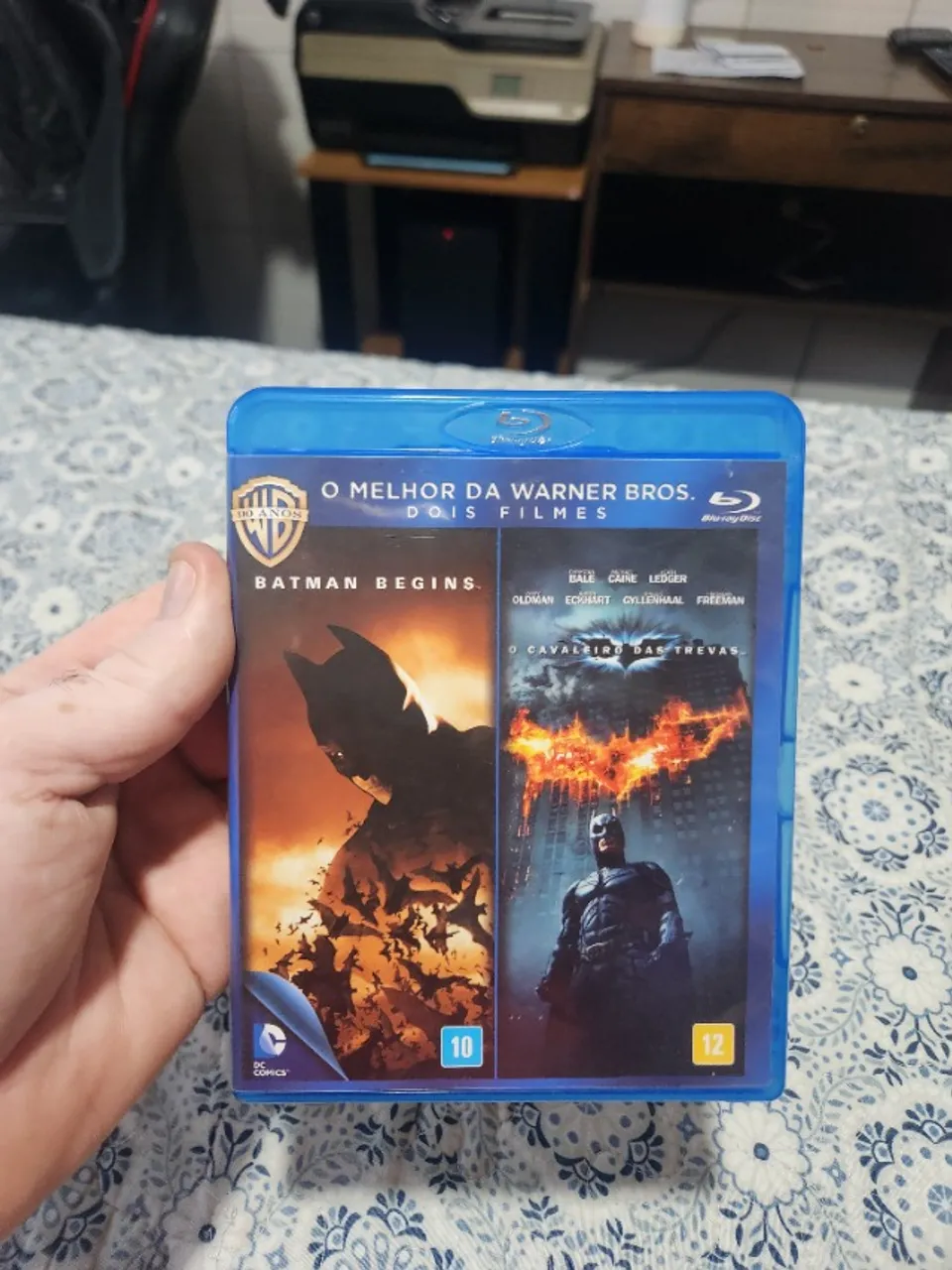 Dose Dupla - Batman Begins + O Cavaleiro Das Trevas - Blu-ray disc