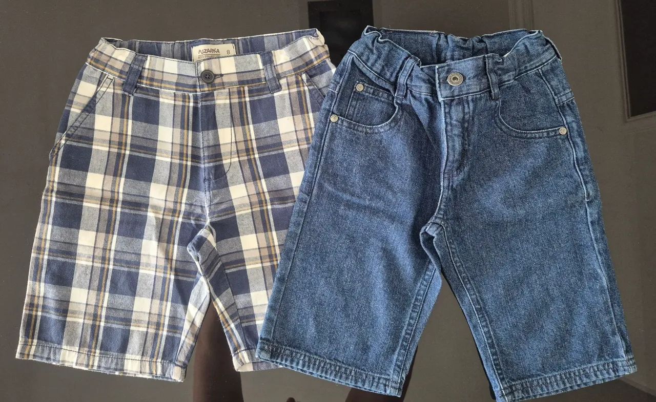 Bermudas infantis 