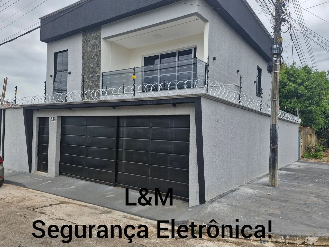 Concertina Dupla clipada, cerca elétricas, motor de portão, câmeras de segurança. - Foto 4