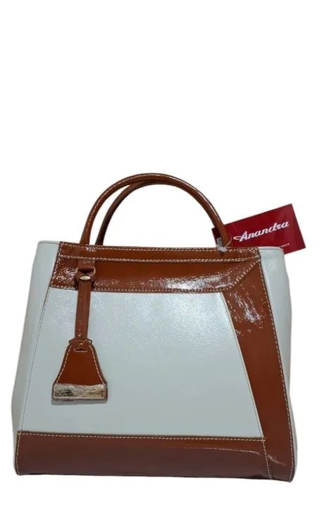 Bolsa de Mão em Couro Legítimo Anandra  - Foto 5