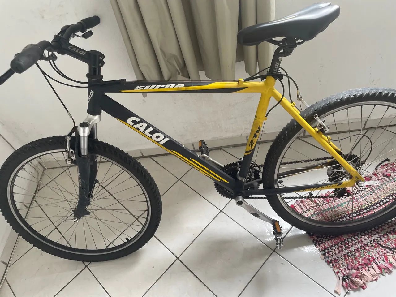 Bicicleta Caloi Supra Aro 26, 21 V  - Foto 4