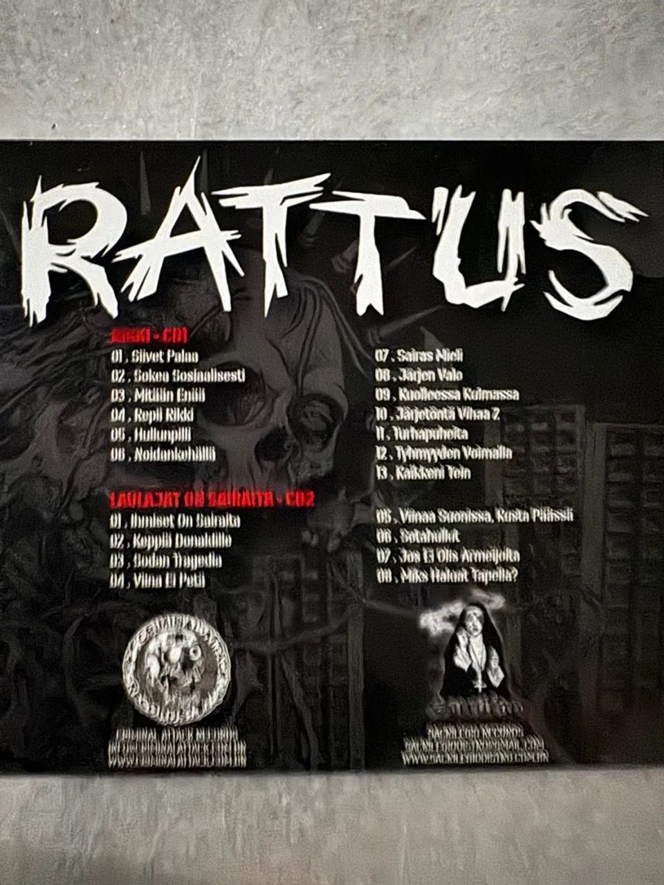 RATTUS - RIKKI - 2 CDS - LUXO - NOVO - RARO - Foto 4