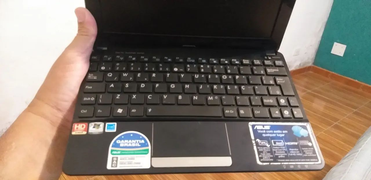 Netbook Asus Eepc Intel Aton p/ reparo ou peças  - Foto 2