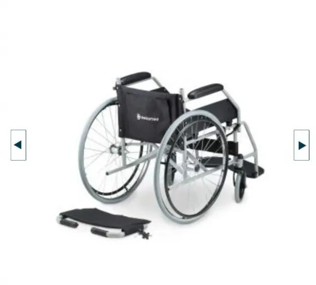 Cadeira de Rodas nova, na Caixa! para até 100kg peso! - Foto 3