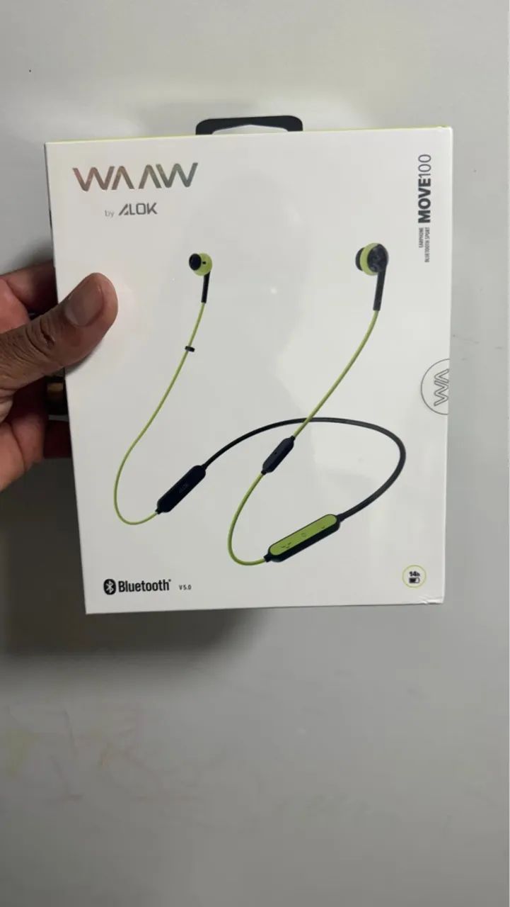 Fone de ouvido WAW Move 100 Bluetooth - Novo