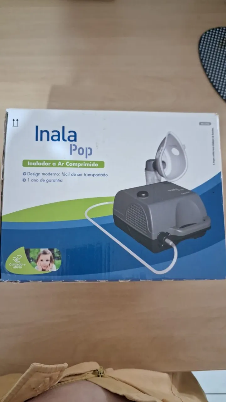 Vendo inalador InalaPop novo *Nunca usado