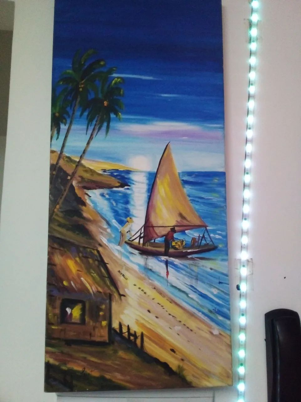 Quadro de Paisagem Marítima
