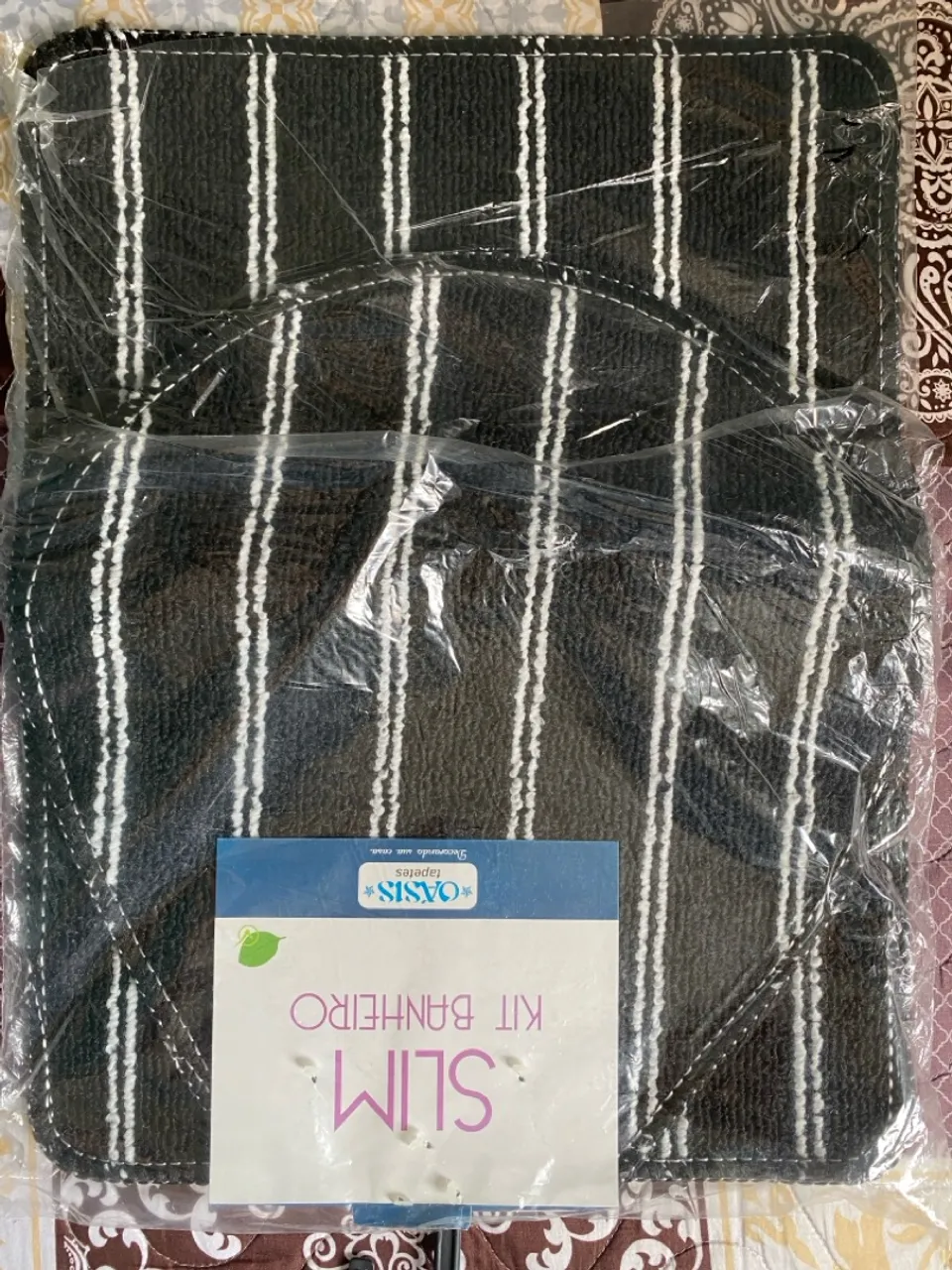 Kit Banheiro Slim Oasis - Jogo de Tapetes