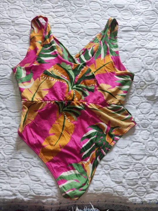 Body estampado floral GG - Foto 4