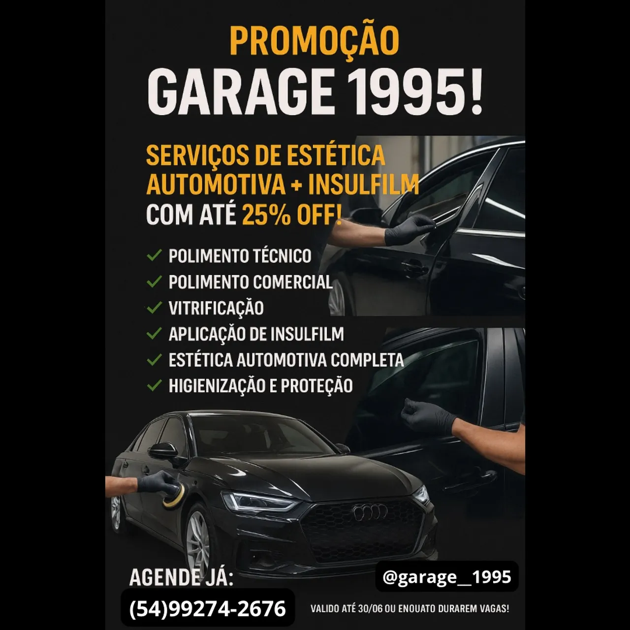 25% OFF em todos os nossos serviços.
