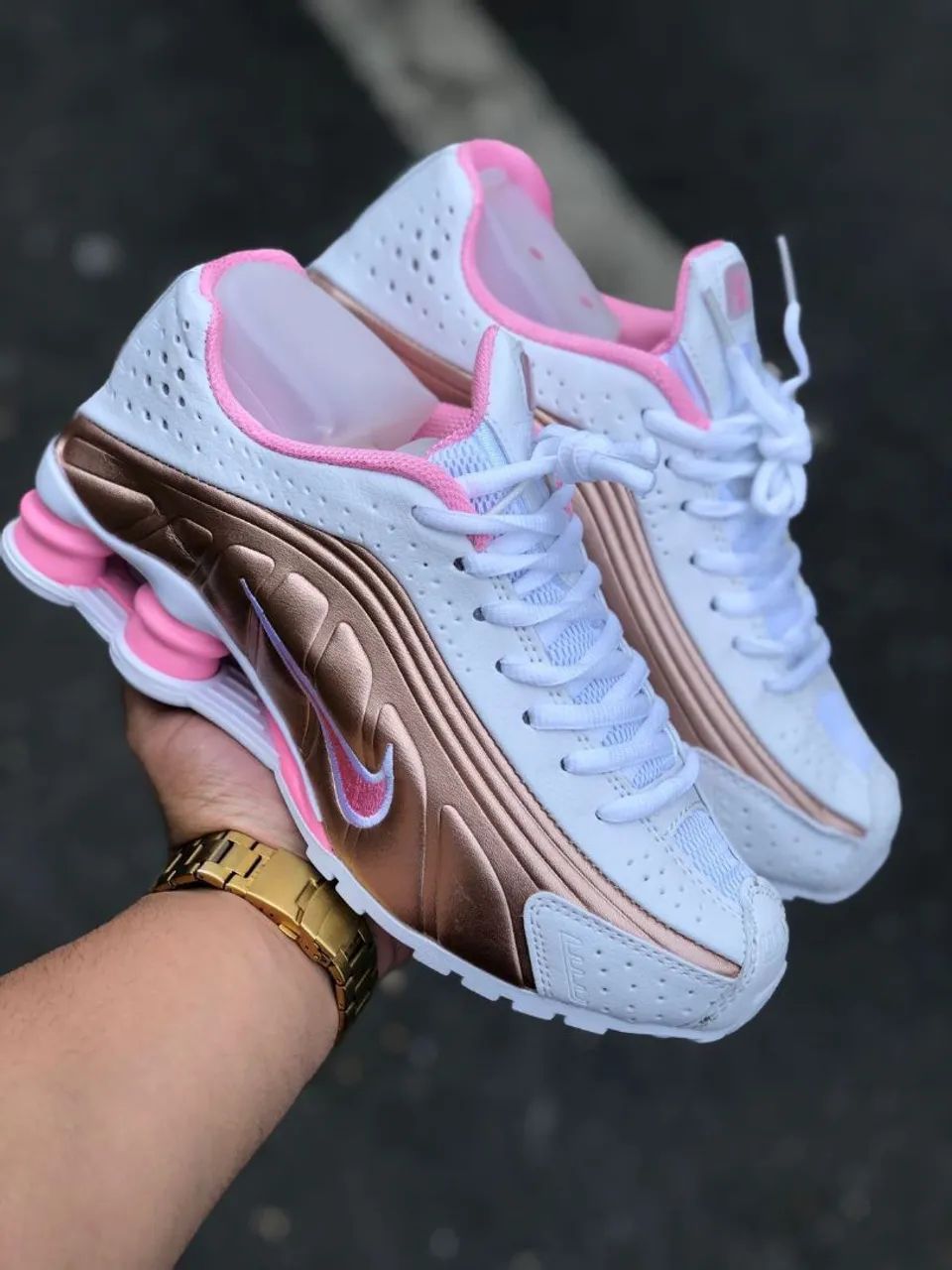 Shox Feminino Quatro Molas Feminino Nike Shok R4 Molas Calçados