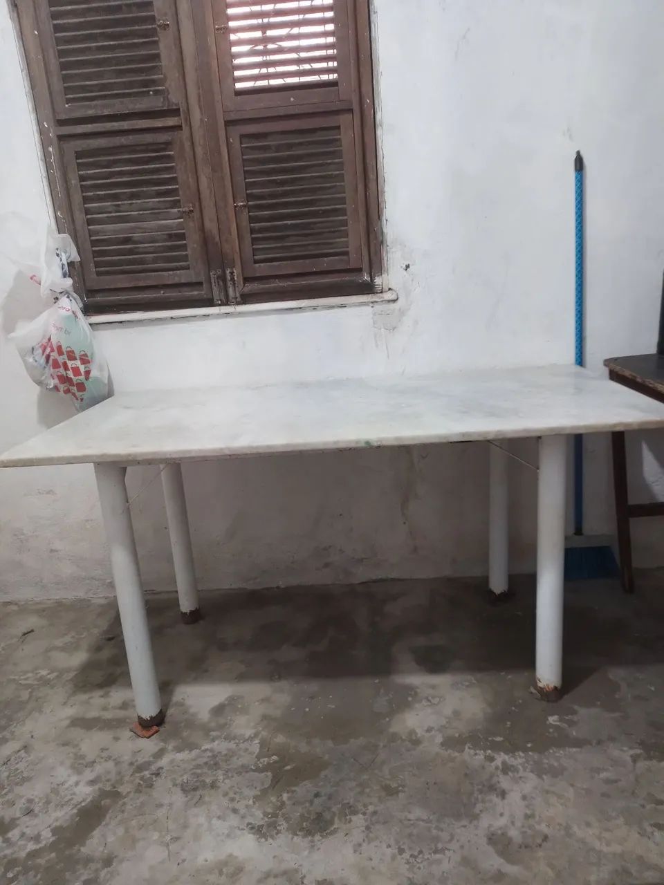 Mesa de mármore branca - Foto 3