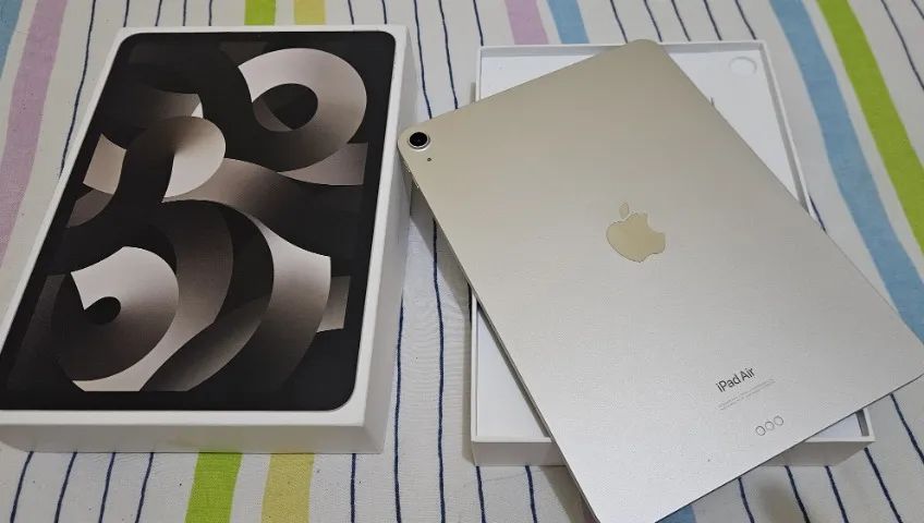 Tablet iPad Air 5 M1 64GB Tela 10.9" Wi-Fi, GPS +Apple Pen2, Novo, Caixa, NF, Gar, Troco! - Foto 4