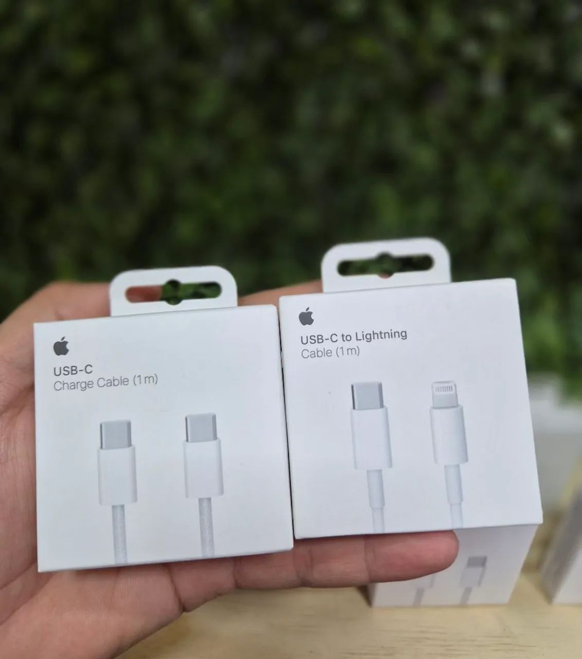 Cabo USB-C Lightning e USB-C Apple (1m) - Novos e originais. Garantia de 1 ano. - Foto 2