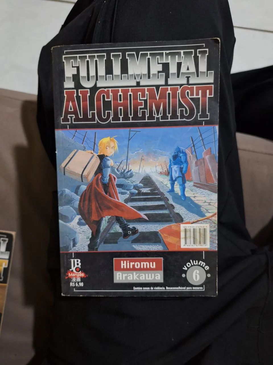 Mangá Fullmetal Alchemist - Volume 3 ao 7 - Foto 5