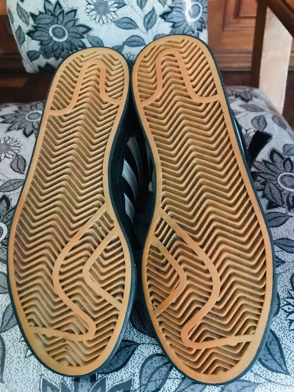 Adidas Black Midd   Em Couro *.   39 - Foto 5