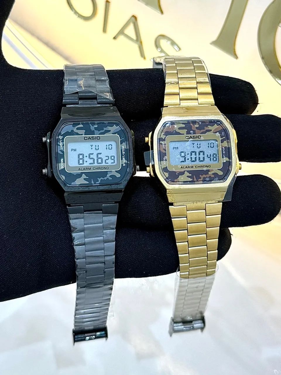 Relógios Casio Retro Camuflados