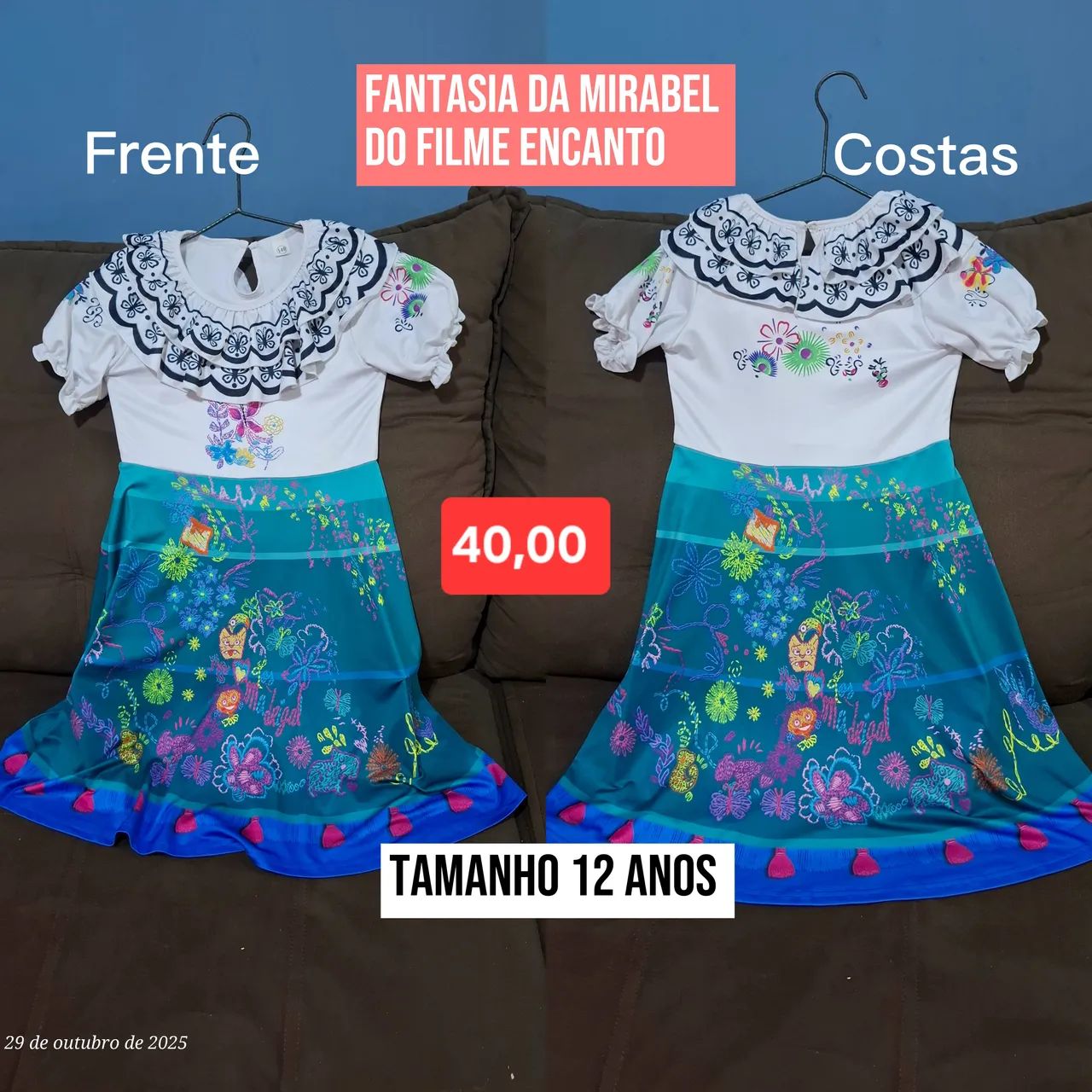 Desapego de Roupas e Fantasias infantis  - Foto 4