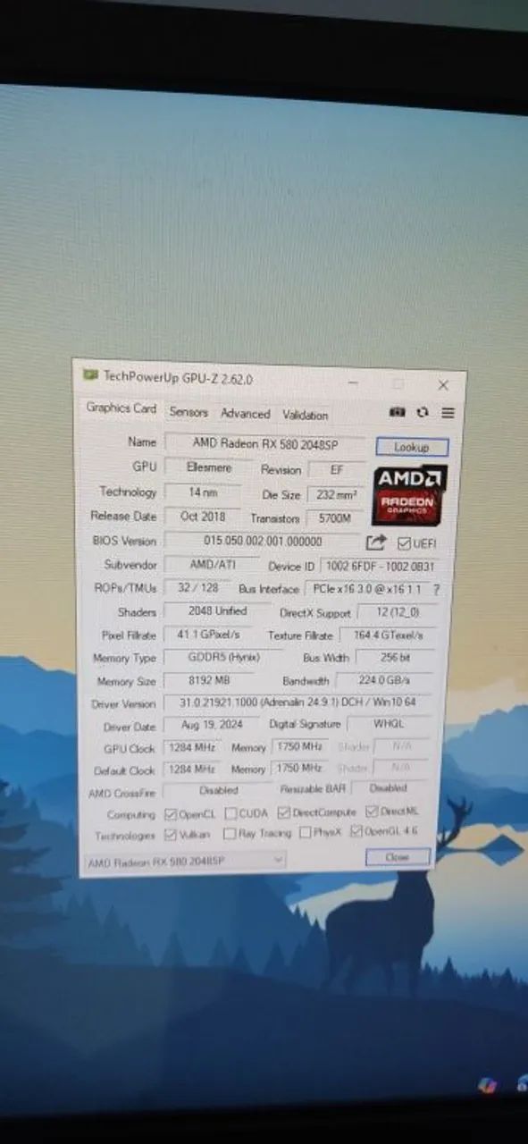 Placa de Vídeo RX 580 8Gb (NOVA!) - Foto 5