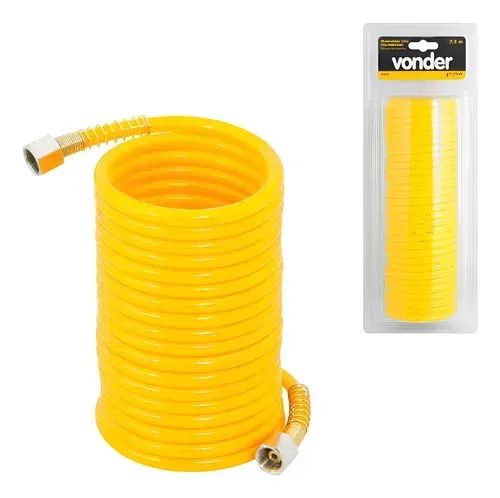 MANGUEIRA POLIURETANO 5,0 X 8 MM 1/4 POL 10 METROS VONDER