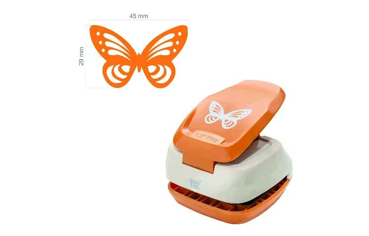 Furador de Papel Scrapbook Complexo Borboleta Toke e Crie