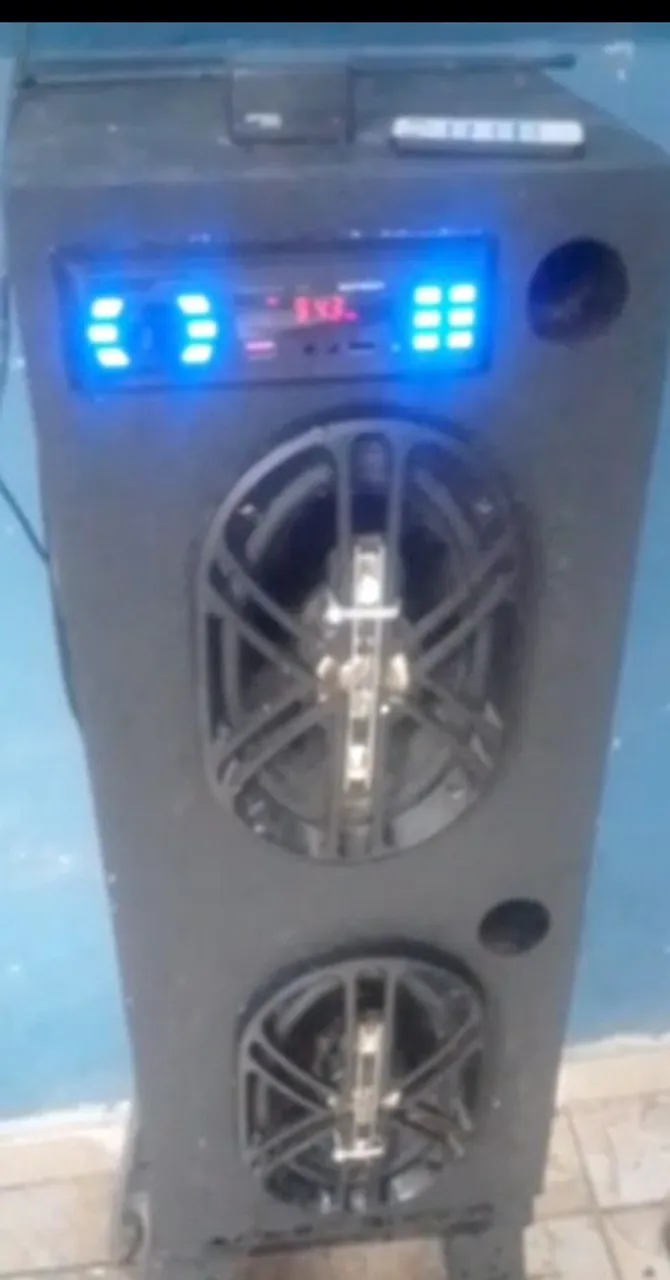 Caixa de som customizada