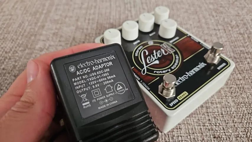 その他 electro-harmonix Lester K Pedal de efeito branco Electro-Harmonix Lester K | Frete grátis