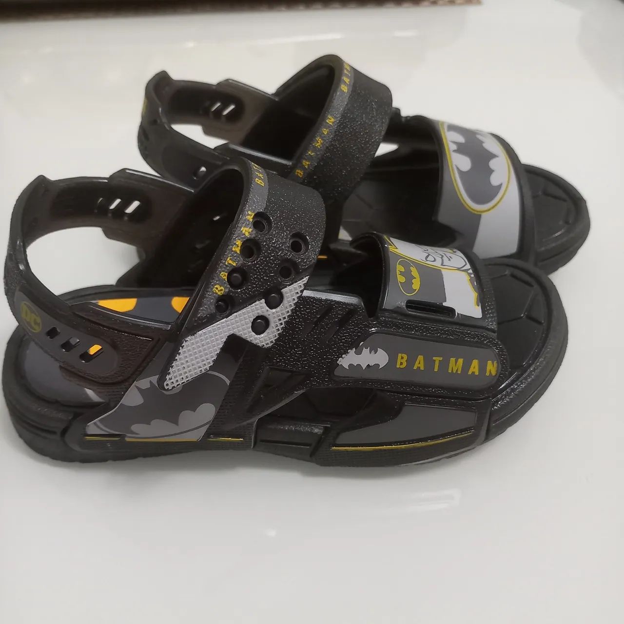 Sandália Infantil Batman N° 25 - Foto 4