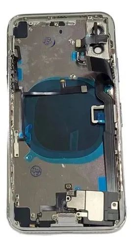 Tampa Traseira com aro  Branca para iPhone X - Foto 2