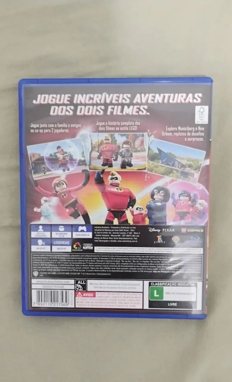 LEGO OS INCRÍVEIS PS4  - Foto 2