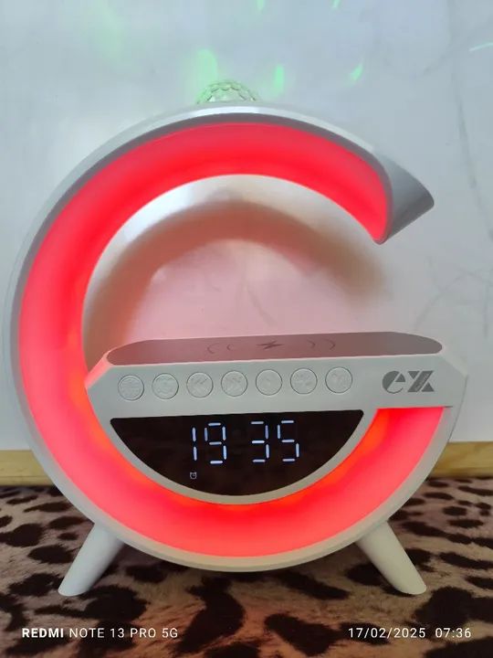 Despertador com Luminária e Bluetooth - Foto 3
