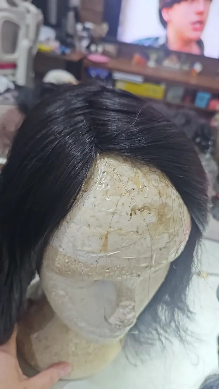 Topo/ tupê/ Franja/ acabamento  - Foto 2