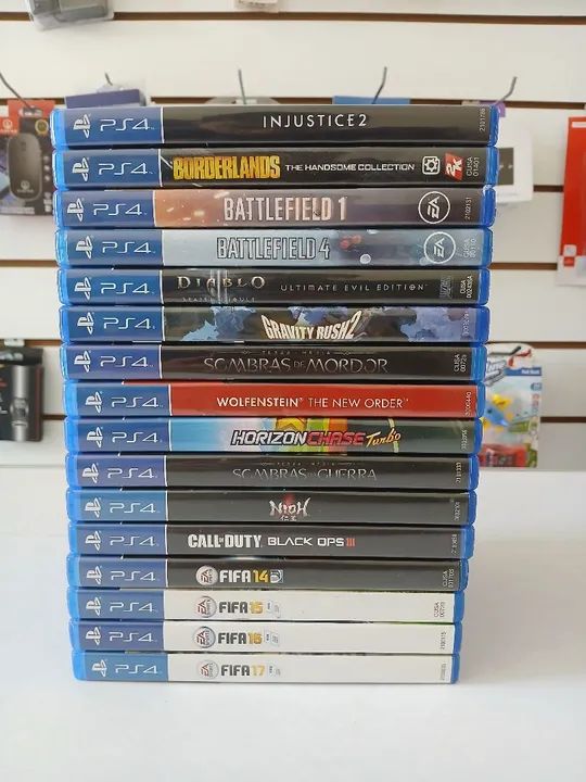 Jogos de PS4 a partir de 50 Reais