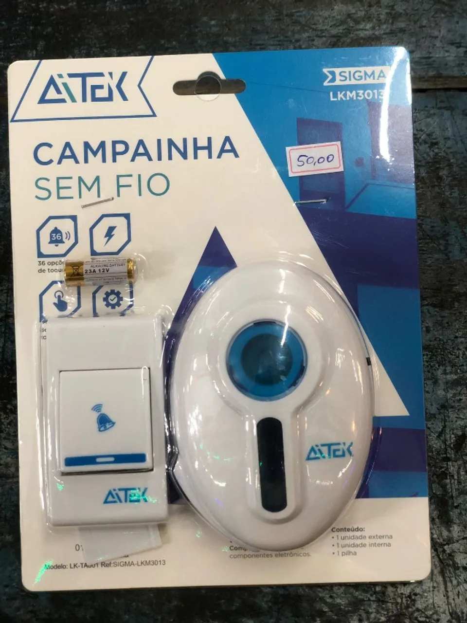 Campainha sem Fio Aitek