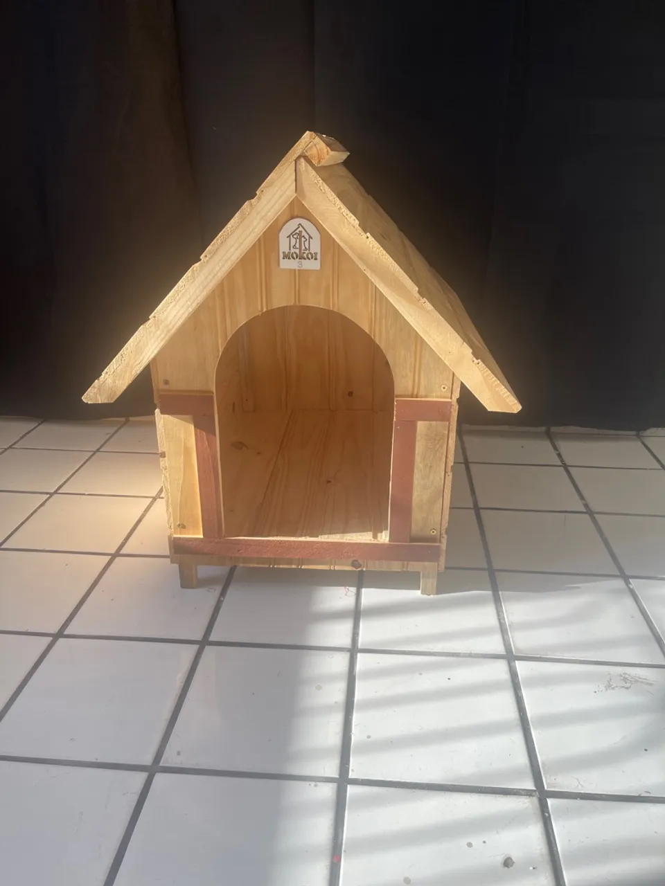 Casinha em madeira para cachorro