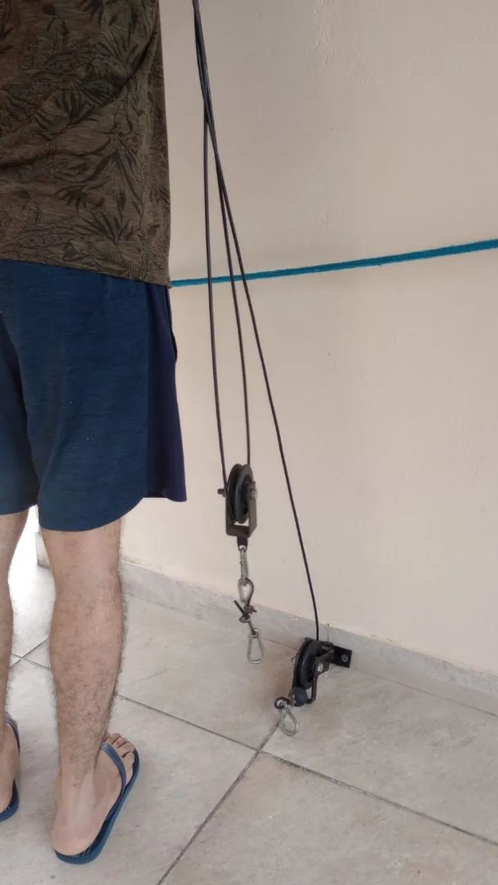 Crossover puxada alta e baixa+pernas e glúteos  - Foto 5