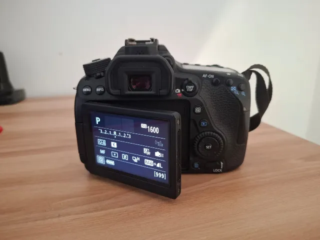 Canon 80D + Lentes Canon 50mm e 24mm