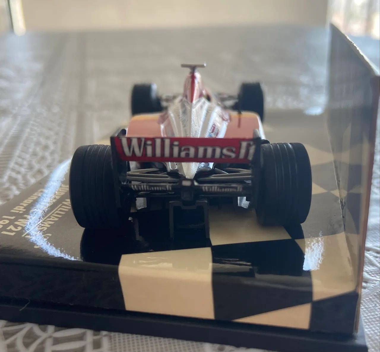 Miniatura Fórmula 1 - Minichamps - Williams FW21 - Alessandro Zanardi - Foto 2