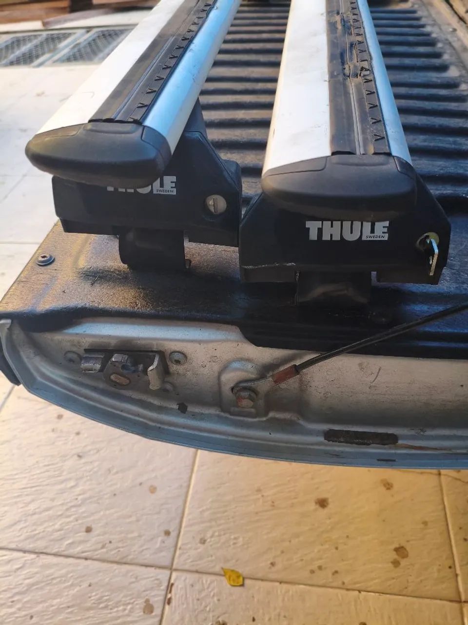 Rack com base Thule com chave
