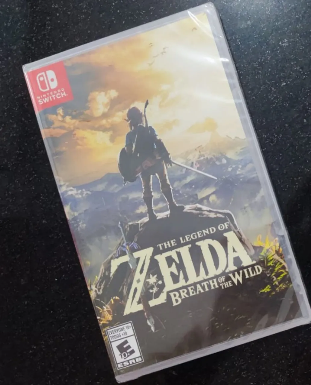 Zelda Breath of the Wild Switch Lacrado