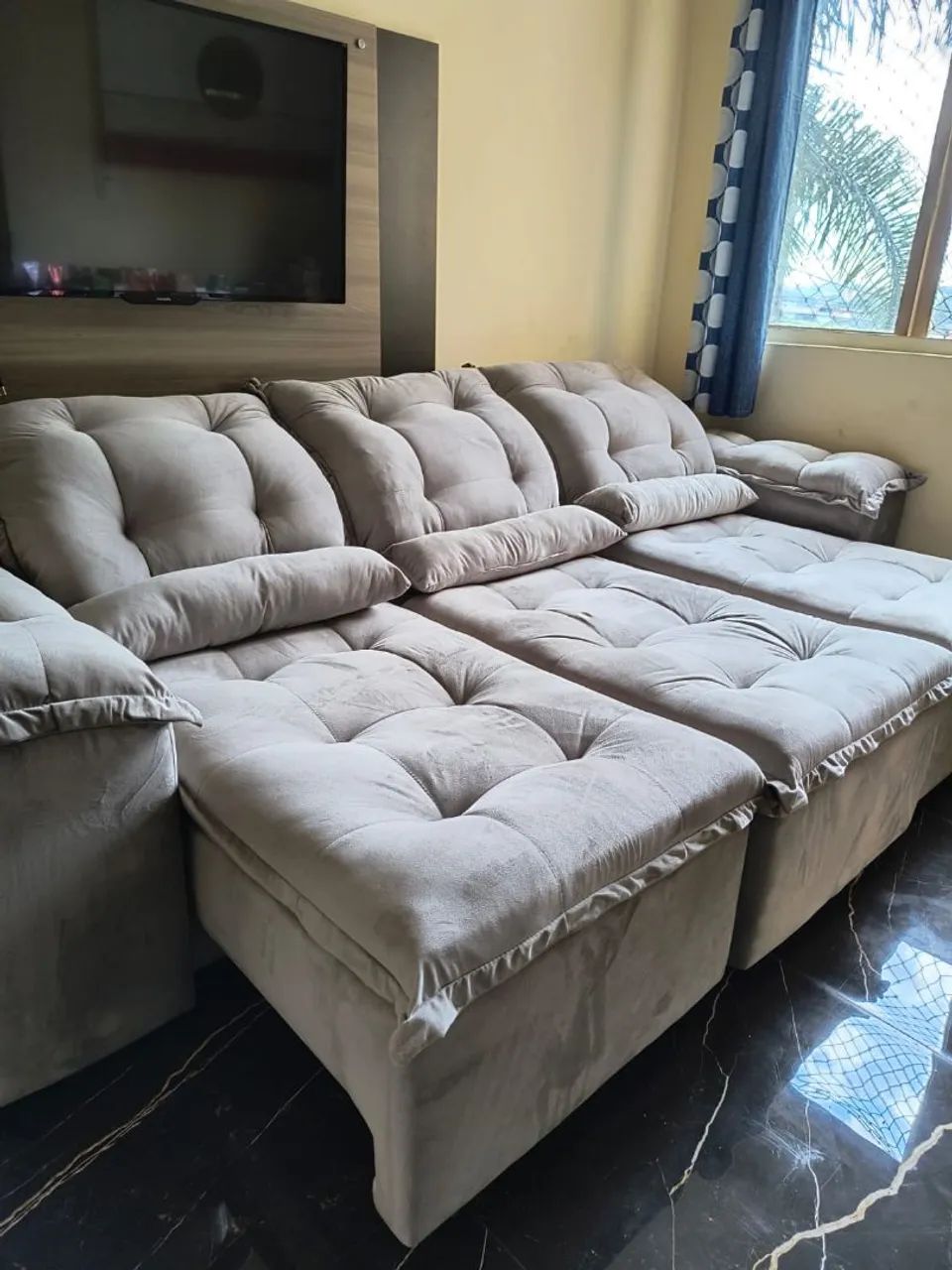 Sofá luxo 2.70m direto da fábrica  - Foto 3