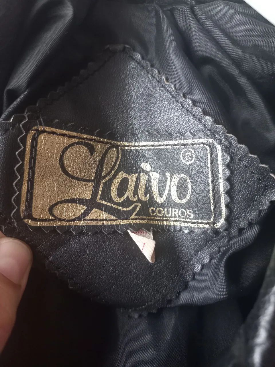 Jaqueta de couro Masculina