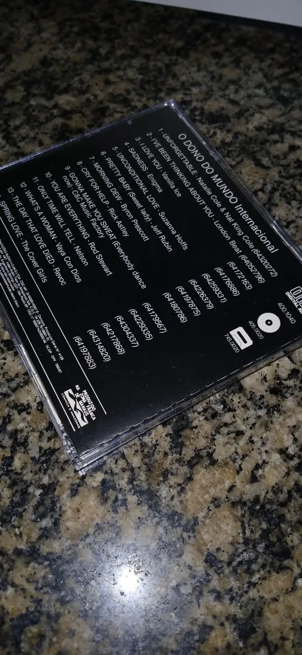 CD O Dono do Mundo - Internacional (original) - Foto 2