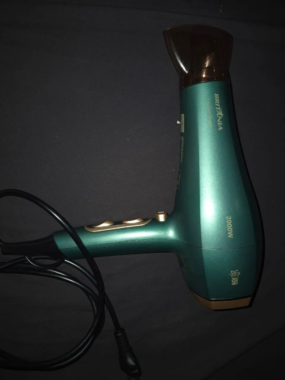 Secador de cabelo Britânia 2000W - Verde