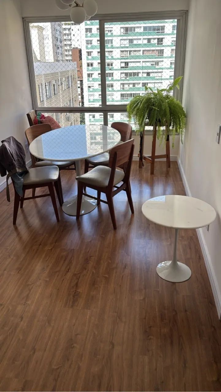 Mesa sarrinen 1,60X0,90 oval mármore branco extra  - Foto 2