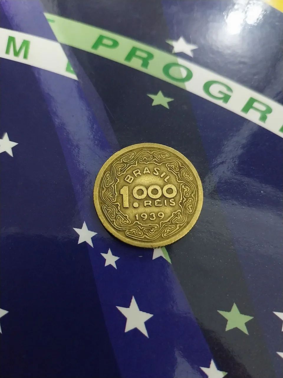 Moeda 1000 Réis 1939