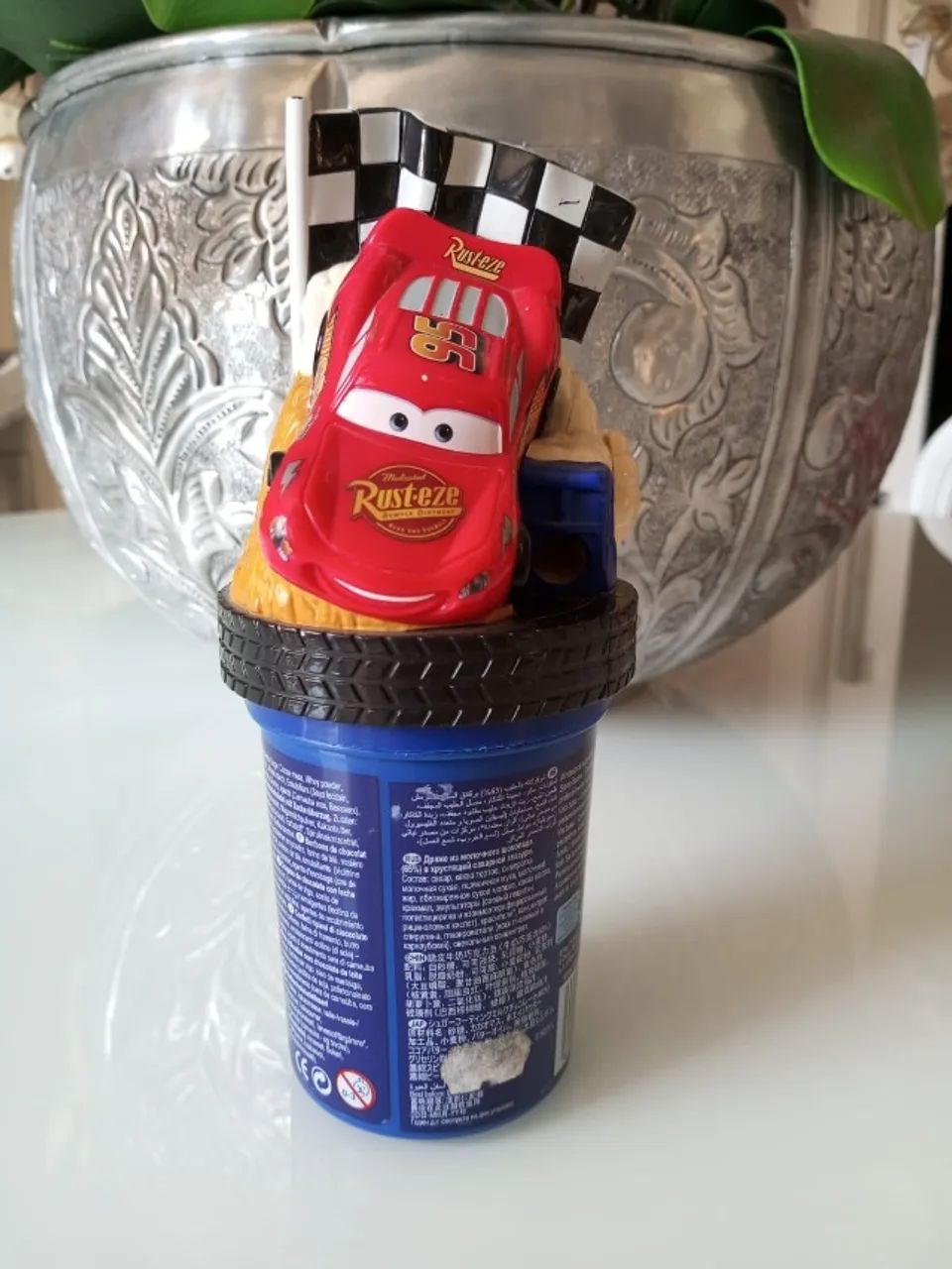Dispenser de doces de Carros da Disney para decorar e se divertir. - Foto 2