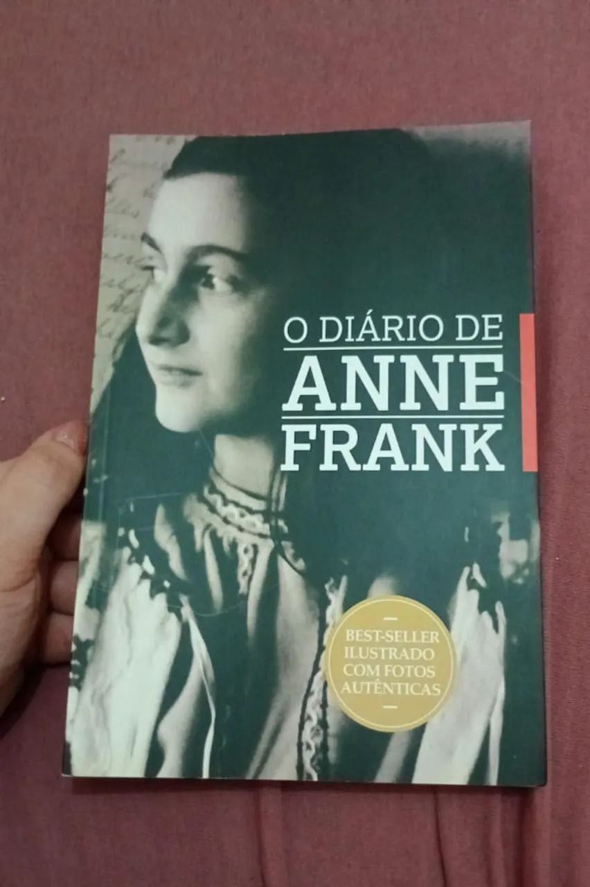 Livro O Diário de Anne Frank, novo