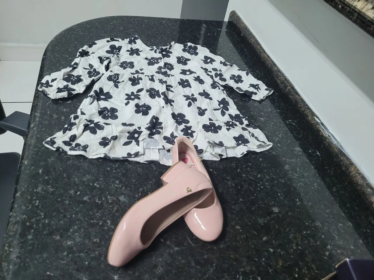 Vestido Infantil Floral - Tamanho 4